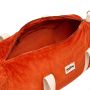 Sac polochon Simon 48 cm Velours Brique