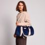 Sac polochon Simon 48 cm Velours Marine