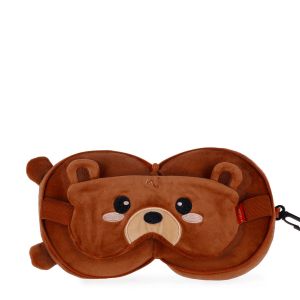 Coussin de voyage avec masque de sommeil Teddy Bear