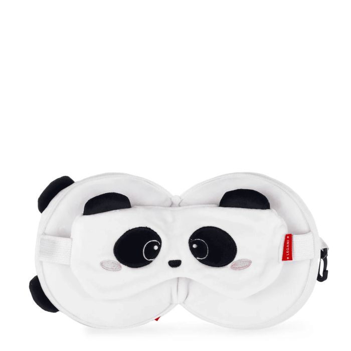 Coussin de voyage avec masque de sommeil Panda