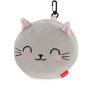 Coussin de voyage avec masque de sommeil Kitty
