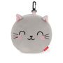 Coussin de voyage avec masque de sommeil Kitty