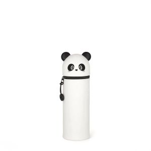 Trousse scolaire en Silicone 2-en-1 Kawaii Panda
