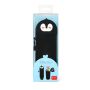 Trousse scolaire en Silicone 2-en-1 Kawaii Penguin