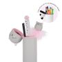 Trousse scolaire en Silicone 2-en-1 Kawaii Kitty
