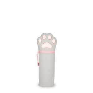 Trousse scolaire en Silicone 2-en-1 Kawaii Kitty Paw