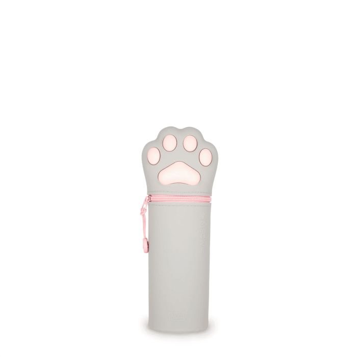 Trousse scolaire en Silicone 2-en-1 Kawaii Kitty Paw