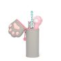 Trousse scolaire en Silicone 2-en-1 Kawaii Kitty Paw