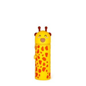Trousse scolaire en Silicone 2-en-1 Kawaii Giraffe
