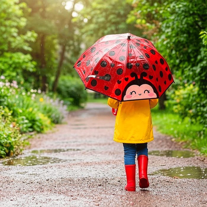 Parapluie enfant Dancin in the Rain Ladybug