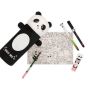 Trousse scolaire Super Soft Panda