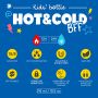 Gourde en acier inoxydable Hot&Cold BFF 0,31L Monster