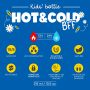 Gourde en acier inoxydable Hot&Cold BFF 0,31L Teddy Bear
