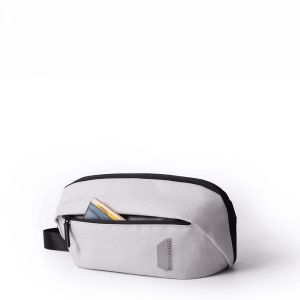Sac banane Falco 28 cm Gris Clair