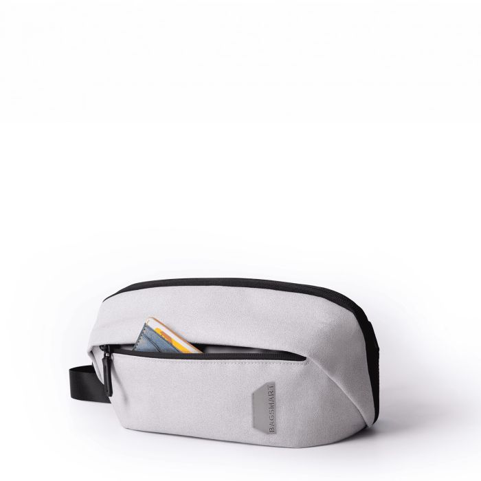Sac banane Falco 28 cm Gris Clair