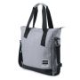 Tote bag ordinateur 13 pouces 35 cm Gris Clair