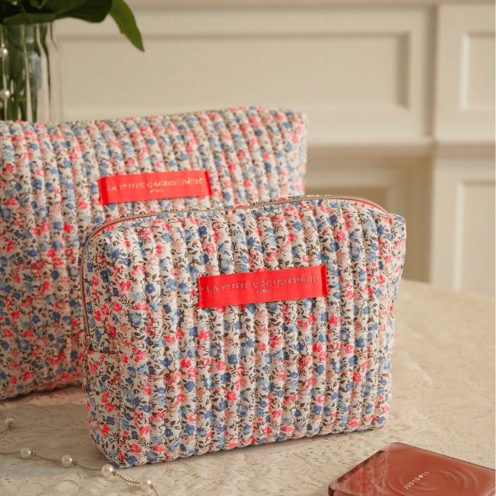 Trousse de toilette 18 cm Confettis floraux