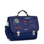 Cartable Pixel Art 38 cm Bleu