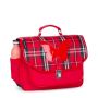 Cartable Butterfly Clan Tartan 38 cm Rouge