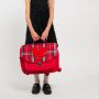 Cartable Butterfly Clan Tartan 38 cm Rouge