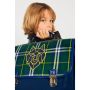 Cartable Wolf Clan Tartan 38 cm Vert