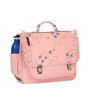 Cartable à froufrous Stella Rose 38 cm Rose