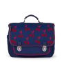 Cartable Velvet Cherries 38 cm Bleu