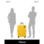 Valise rigide Intuo Extensible 75 cm Citrus