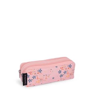 Trousse Double Stella Rose 21 cm Rose