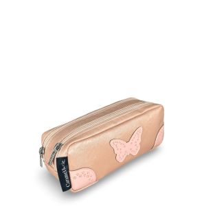 Trousse Double Pearl Blush Oxford 21 cm Rose