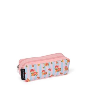 Trousse Double Eternal Liberty 21 cm Rose et Bleu