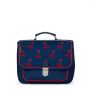 Cartable Velvet Cherries 32 cm Bleu et Rouge