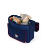 Cartable Velvet Cherries 32 cm Bleu et Rouge
