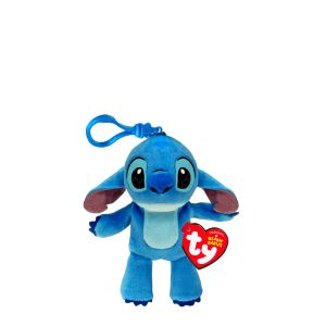 Porte-clés peluche Beanie Clips 9.5 cm Stitch