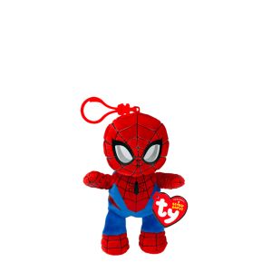 Porte-clés peluche Beanie Clips 9.5 cm Spiderman