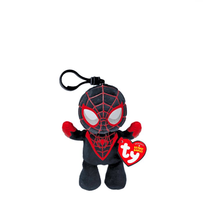 Porte-clés peluche Beanie Clips 9.5 cm Miles Morales