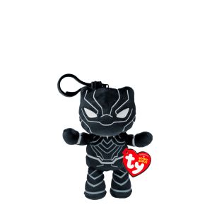 Porte-clés peluche Beanie Clips 9.5 cm Black Panther