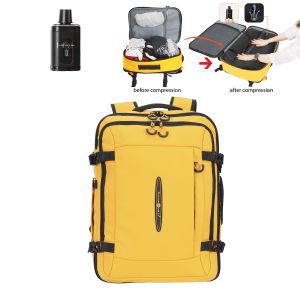 Sac à dos sous vide S42516 L extensible yellow
