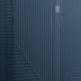 Valise cabine rigide S Slim Air Stripe Navy