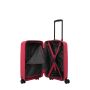 Valise cabine rigide S Slim Air Stripe Rouge