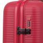 Valise cabine rigide S Slim Air Stripe Rouge