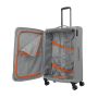Valise souple L extensible Umbria Gris fumé