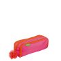 Trousse scolaire triple Un pour tous, tous pompoms 22 cm Sidonie