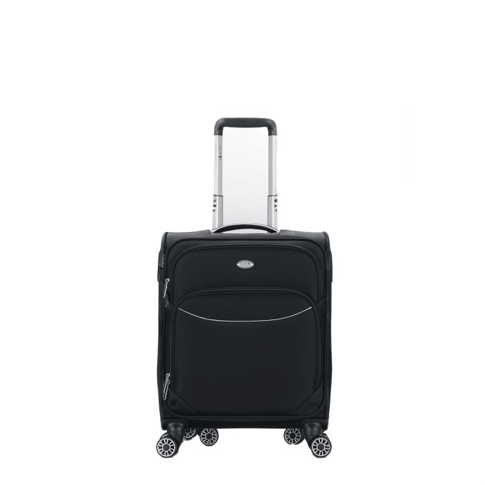 Valise cabine souple 1737 Extensible 55 cm Noir