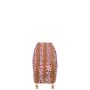 Trousse scolaire triple Un pour tous, tous pompoms 22 cm Lilou