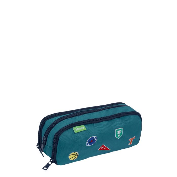 Trousse scolaire triple Top départ 22 cm Dan