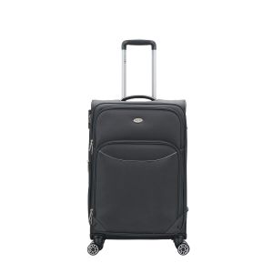 Valise M souple 1737 Extensible 67 cm Gris