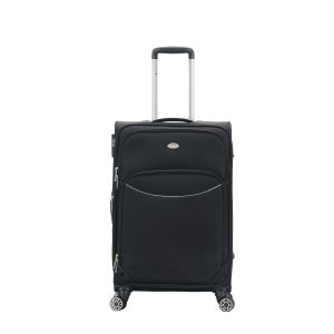 Valise M souple 1737 Extensible 67 cm Noir