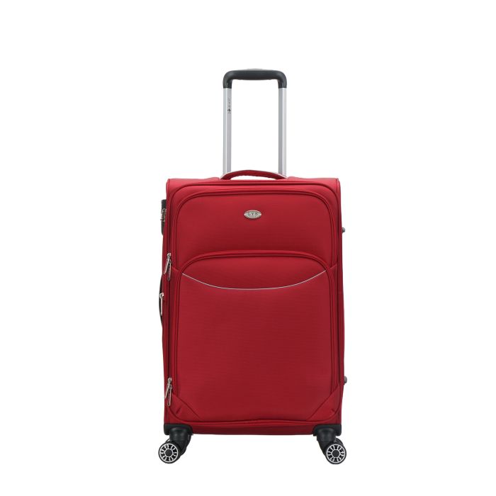 Valise M souple 1737 Extensible 67 cm Rouge