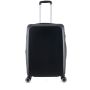Valise rigide L 377 Extensible 76 cm Noir